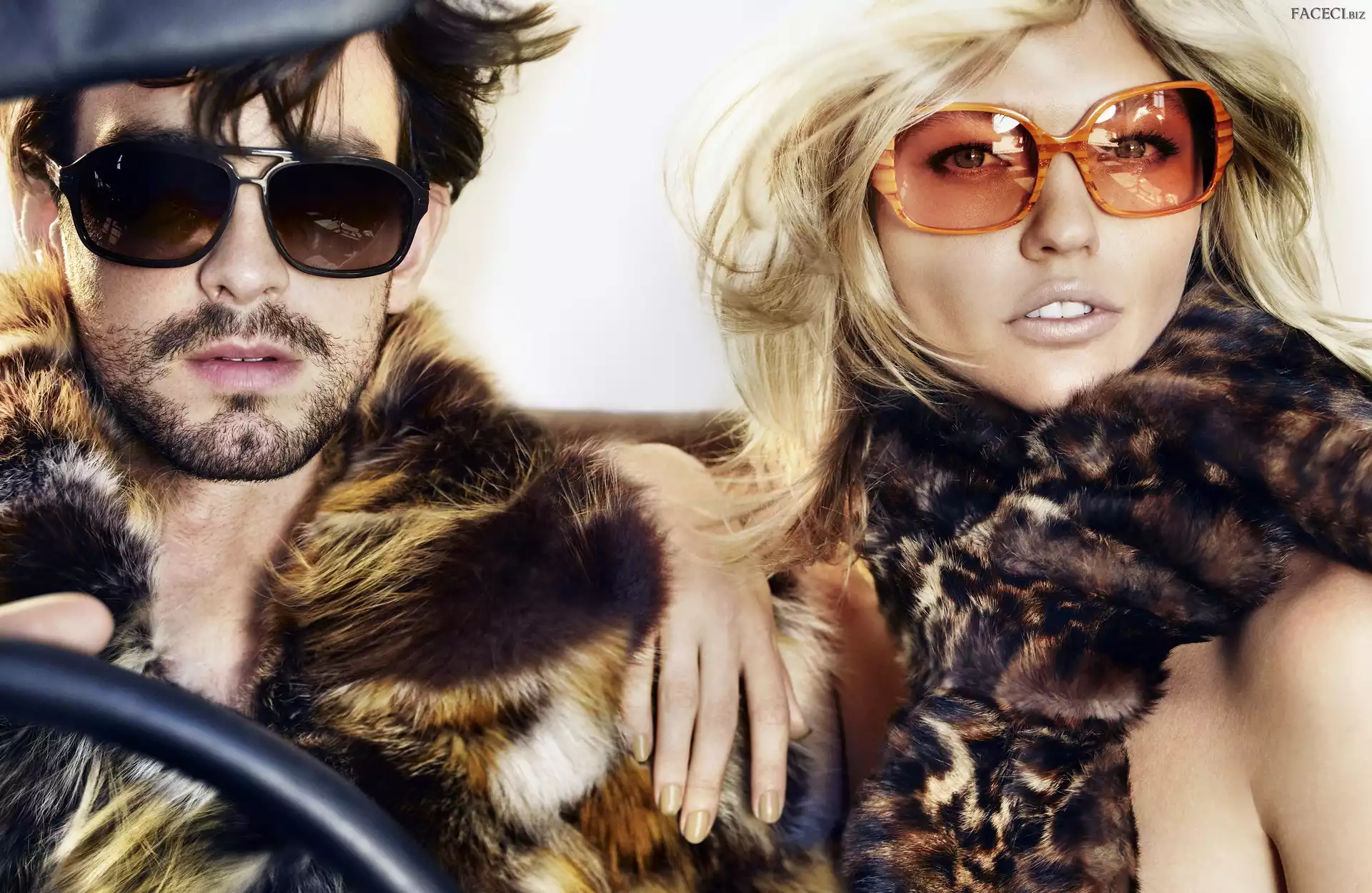 Chłopak, Twarze, Dziewczyna, Okulary